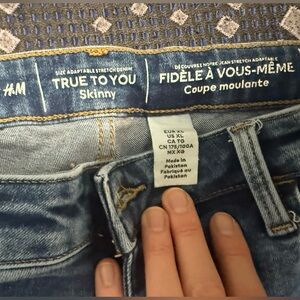 H&M Dark Blue Denim Jeans